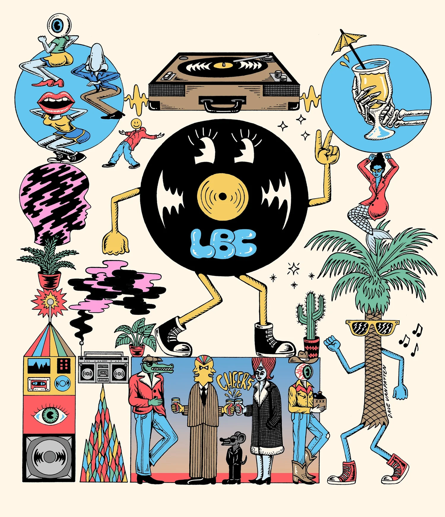 illustrations — the art of dave van patten
